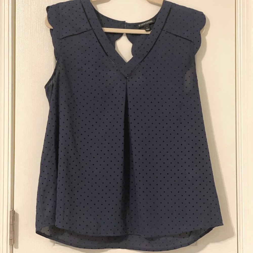 41 Hawthorn Gina Scalloped Sleeve Blouse